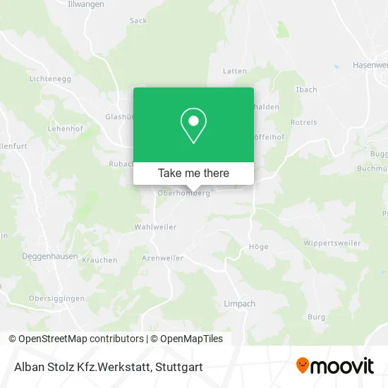 Карта Alban Stolz Kfz.Werkstatt