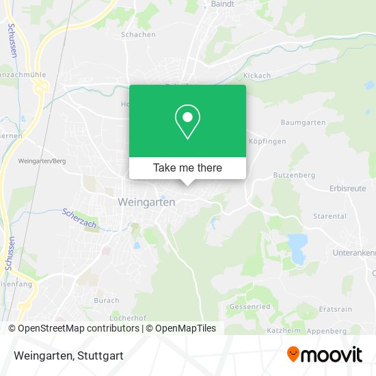 Карта Weingarten
