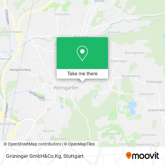Grüninger GmbH&Co.Kg map