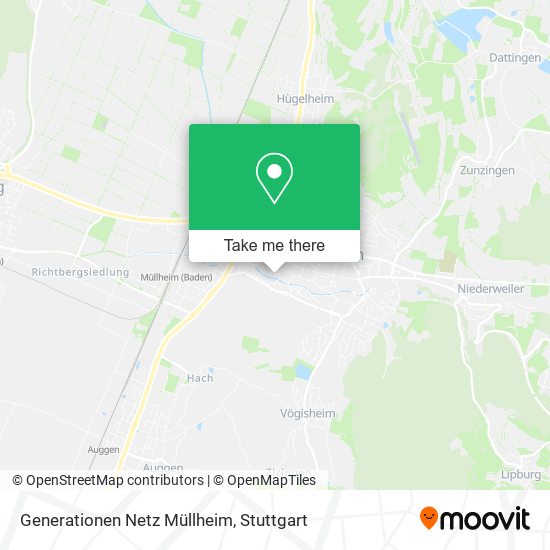 Карта Generationen Netz Müllheim