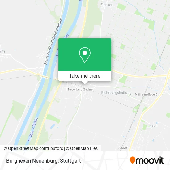 Карта Burghexen Neuenburg