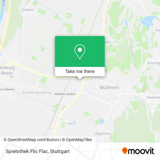 Spielothek Flic Flac map