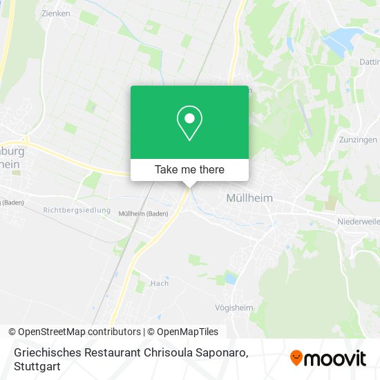 Griechisches Restaurant Chrisoula Saponaro map