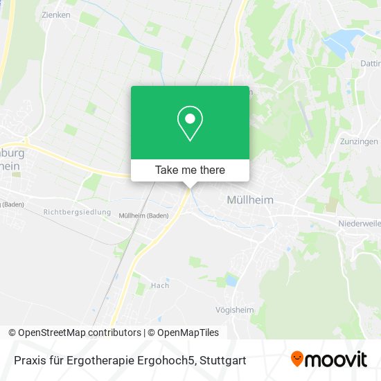 Praxis für Ergotherapie Ergohoch5 map