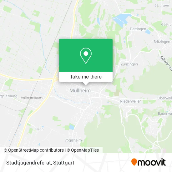 Карта Stadtjugendreferat
