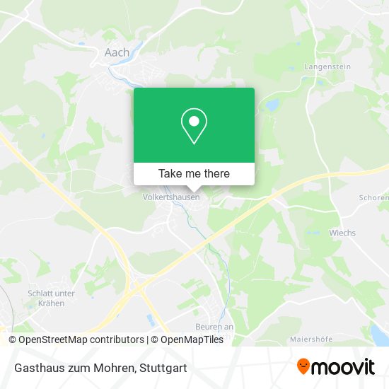 Карта Gasthaus zum Mohren