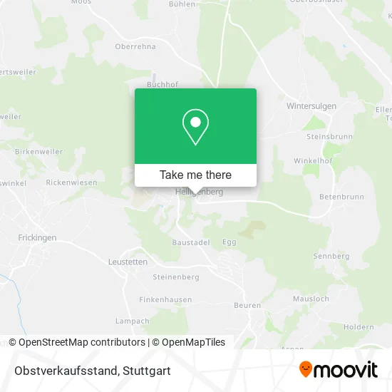 Карта Obstverkaufsstand