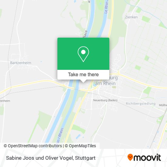 Sabine Joos und Oliver Vogel map