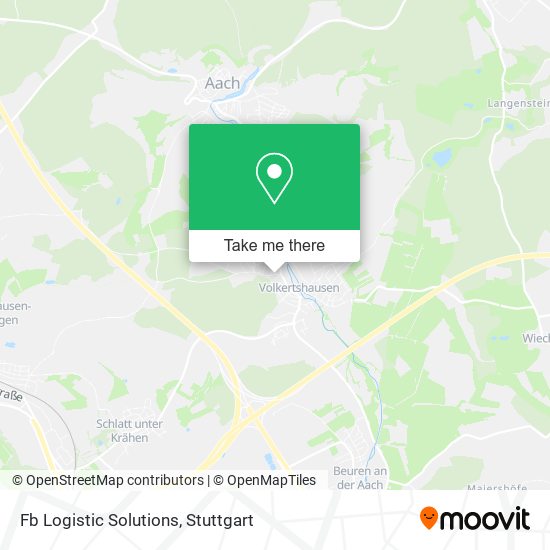 Карта Fb Logistic Solutions