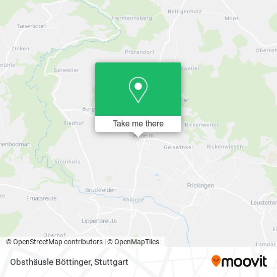Карта Obsthäusle Böttinger