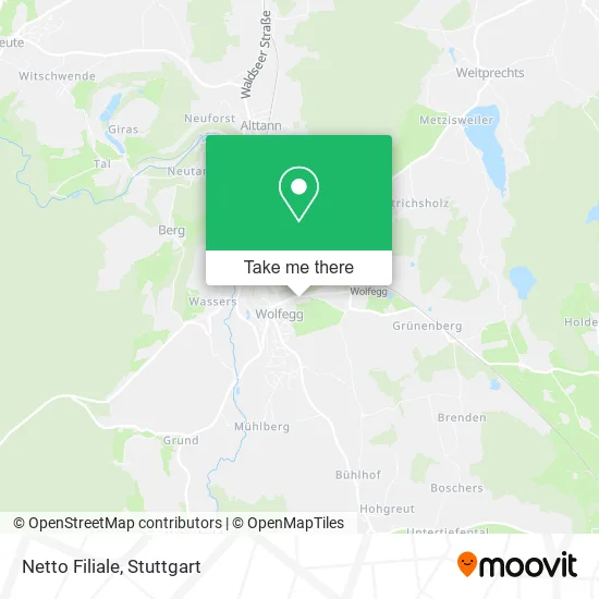 Карта Netto Filiale
