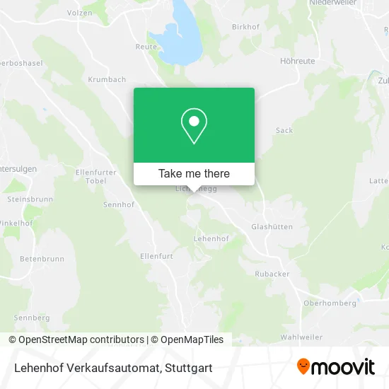 Карта Lehenhof Verkaufsautomat