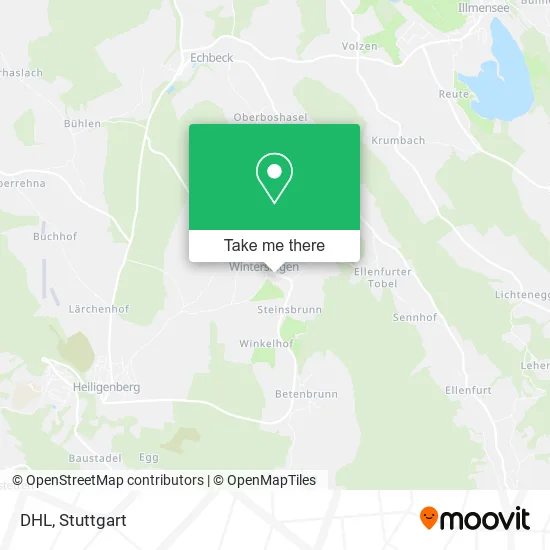 Карта DHL