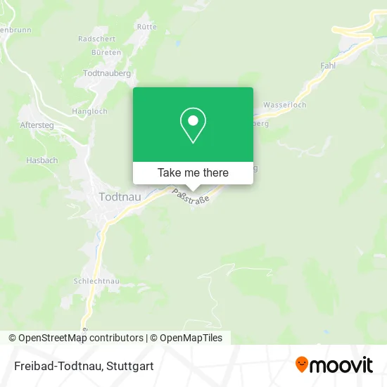 Карта Freibad-Todtnau