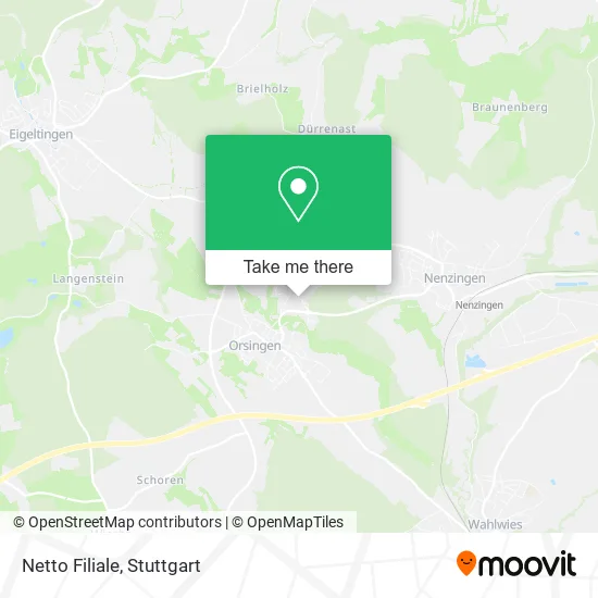 Карта Netto Filiale