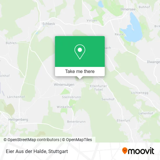 Карта Eier Aus der Halde