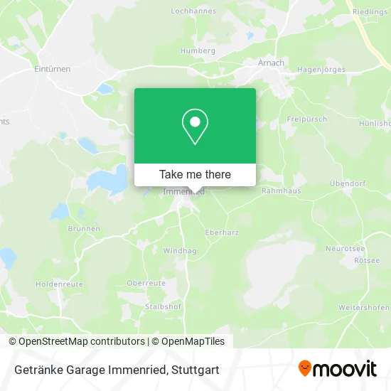 Карта Getränke Garage Immenried