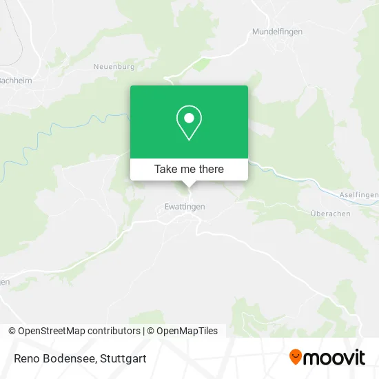 Карта Reno Bodensee