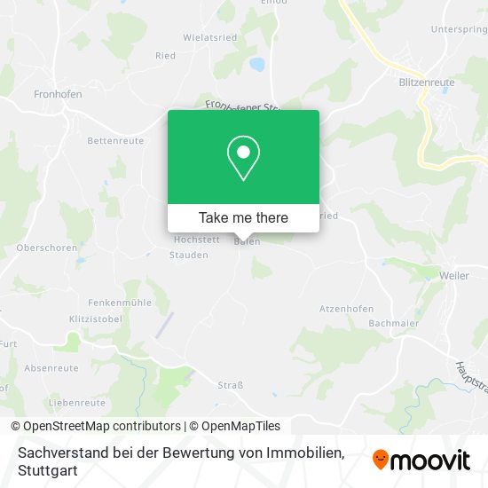 Sachverstand bei der Bewertung von Immobilien map