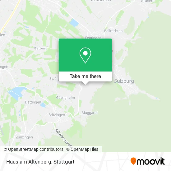Карта Haus am Altenberg