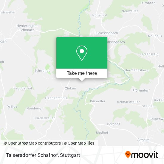 Taisersdorfer Schafhof map