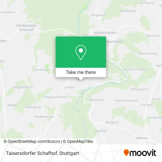 Карта Taisersdorfer Schafhof