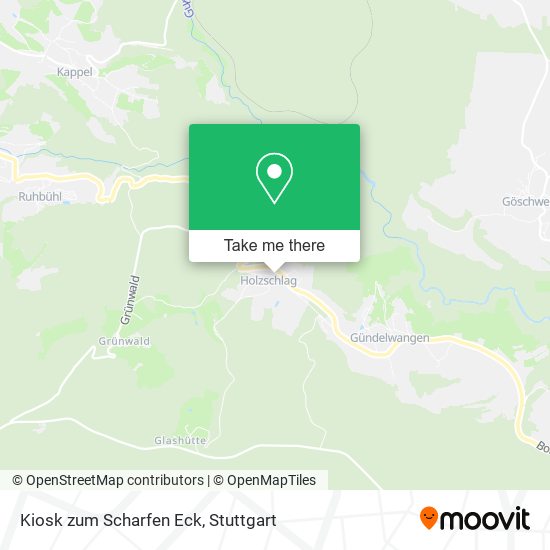 Kiosk zum Scharfen Eck map