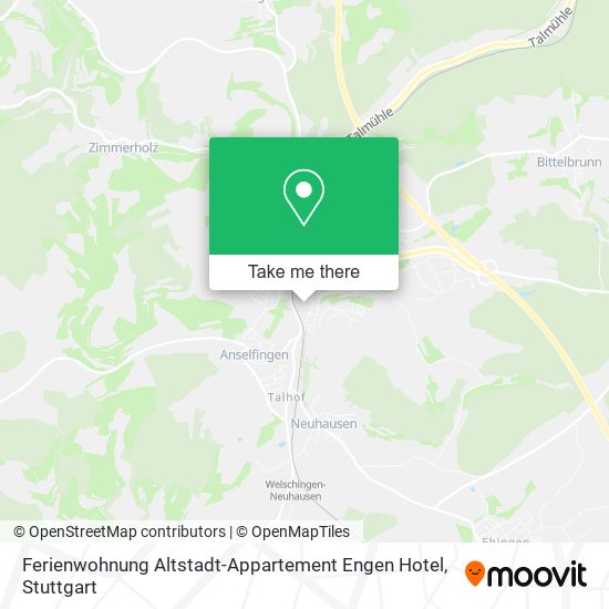 Ferienwohnung Altstadt-Appartement Engen Hotel map