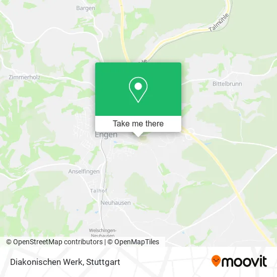 Карта Diakonischen Werk