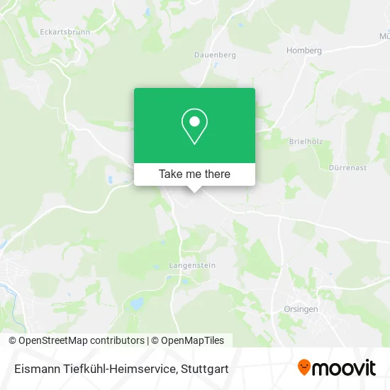 Карта Eismann Tiefkühl-Heimservice
