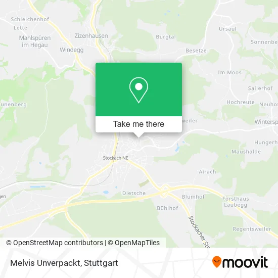 Карта Melvis Unverpackt