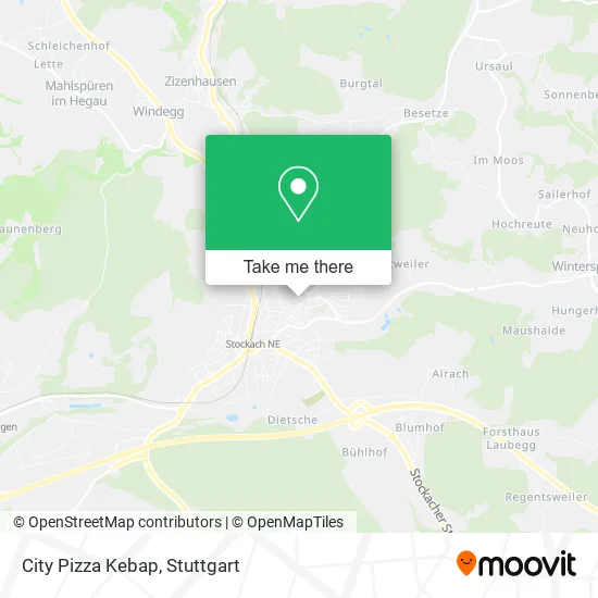 Карта City Pizza Kebap