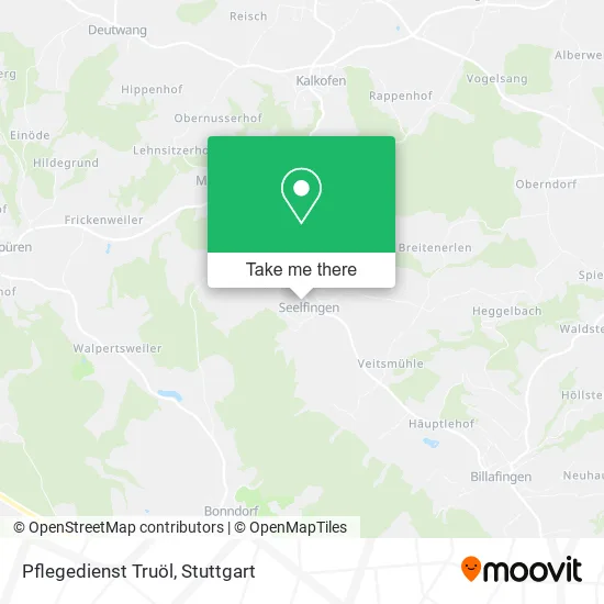Карта Pflegedienst Truöl