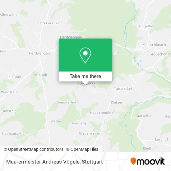 Карта Maurermeister Andreas Vögele