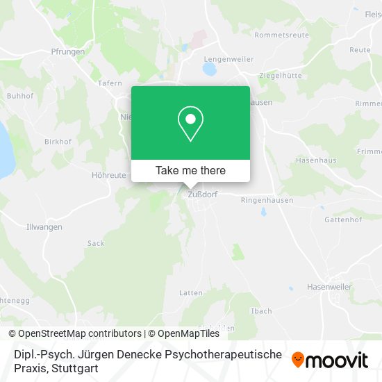 Dipl.-Psych. Jürgen Denecke Psychotherapeutische Praxis map