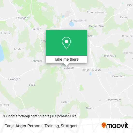 Карта Tanja Anger Personal Training
