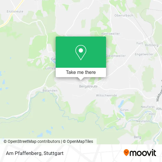 Карта Am Pfaffenberg