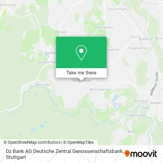 Карта Dz Bank AG Deutsche Zentral Genossenschaftsbank