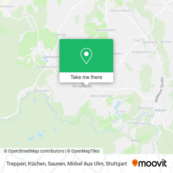 Treppen, Küchen, Saunen, Möbel Aus Ulm map