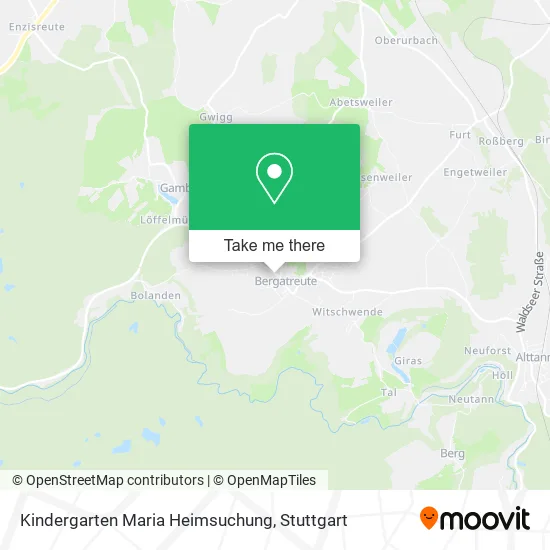 Карта Kindergarten Maria Heimsuchung