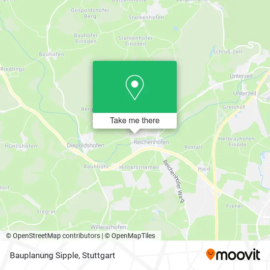 Карта Bauplanung Sipple