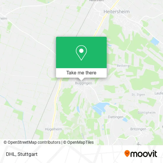 Карта DHL