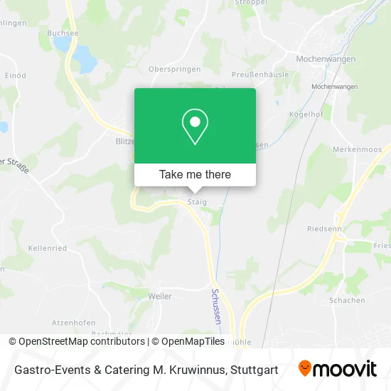 Карта Gastro-Events & Catering M. Kruwinnus