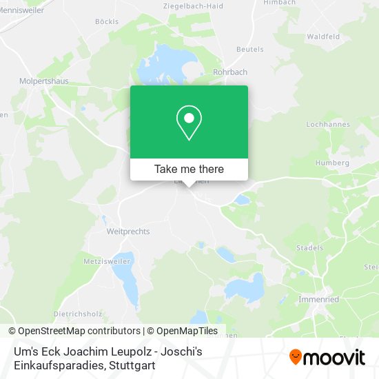 Um's Eck Joachim Leupolz - Joschi's Einkaufsparadies map
