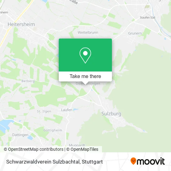 Карта Schwarzwaldverein Sulzbachtal