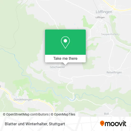 Карта Blatter und Winterhalter