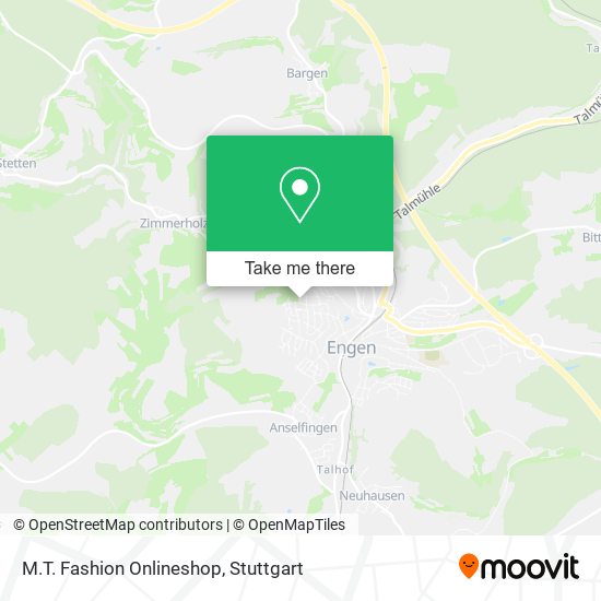 M.T. Fashion Onlineshop map