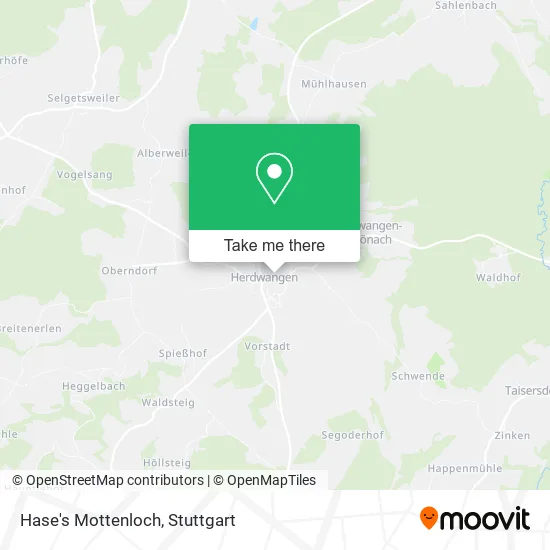Карта Hase's Mottenloch