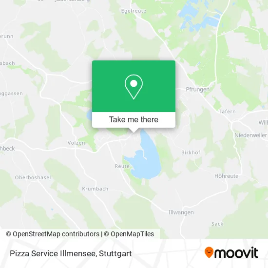 Карта Pizza Service Illmensee