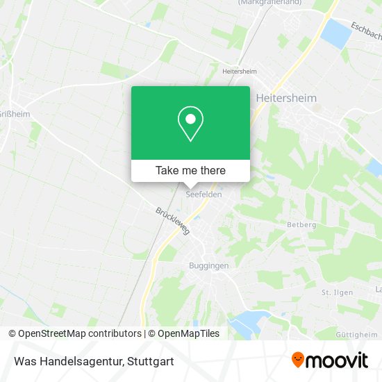 Карта Was Handelsagentur